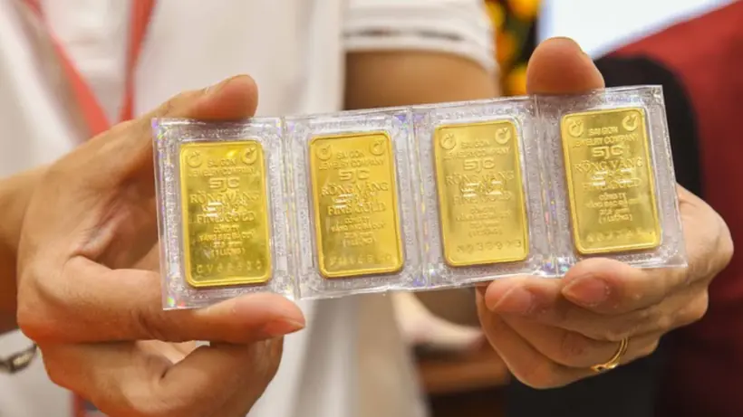 Giá vàng miếng sáng 7/11 niêm yết ở mức 148,4 triệu đồng/lượng